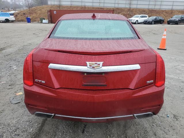 1G6AR5S38F0119182 - 2015 CADILLAC CTS LUXURY COLLECTION MAROON photo 6