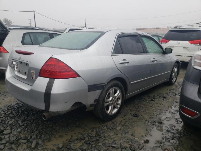 1HGCM56387A091296 - 2007 HONDA ACCORD SE SILVER photo 3