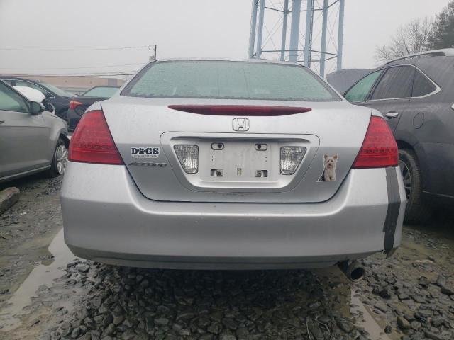 1HGCM56387A091296 - 2007 HONDA ACCORD SE SILVER photo 6