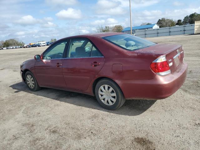 4T1BE32K35U081436 - 2005 TOYOTA CAMRY LE BURGUNDY photo 2