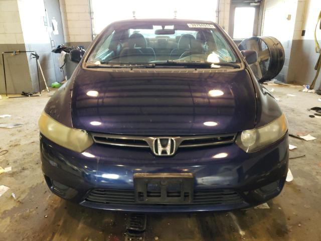 2HGFG12828H577426 - 2008 HONDA CIVIC EX BLUE photo 5