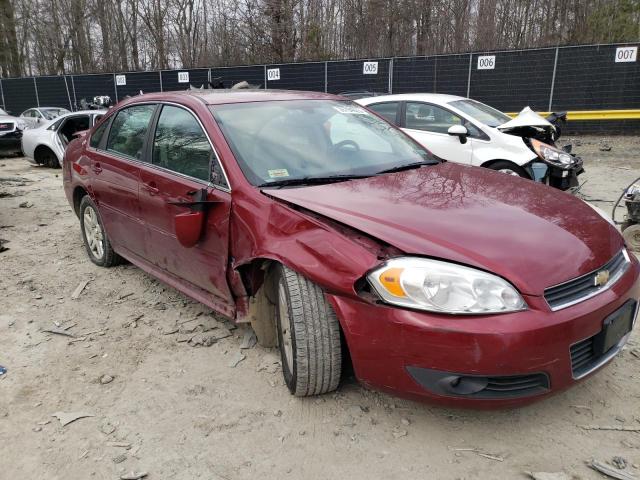 2G1WC57M391199398 - 2009 CHEVROLET IMPALA 2LT RED photo 4