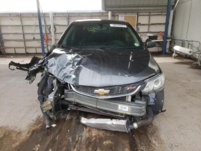 1G1JC5SB2H4114747 - 2017 CHEVROLET SONIC LT GRAY photo 5