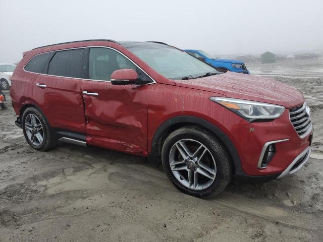 KM8SR4HF4HU211877 - 2017 HYUNDAI SANTA FE SE ULTIMATE RED photo 4