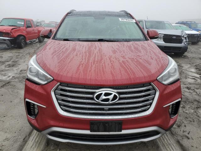 KM8SR4HF4HU211877 - 2017 HYUNDAI SANTA FE SE ULTIMATE RED photo 5