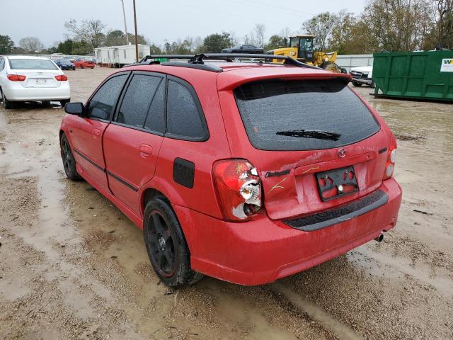 JM1BJ245931218184 - 2003 MAZDA PROTEGE PR5 RED photo 2