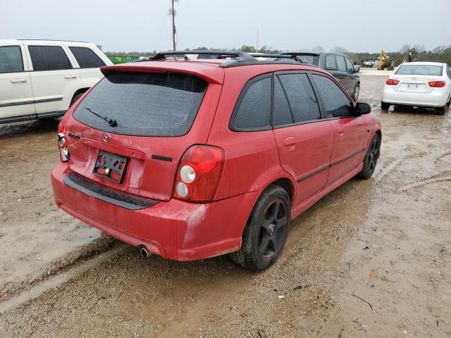 JM1BJ245931218184 - 2003 MAZDA PROTEGE PR5 RED photo 3