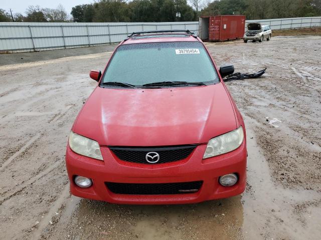 JM1BJ245931218184 - 2003 MAZDA PROTEGE PR5 RED photo 5