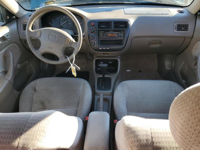 2HGEJ6611YH566893 - 2000 HONDA CIVIC BASE GREEN photo 8