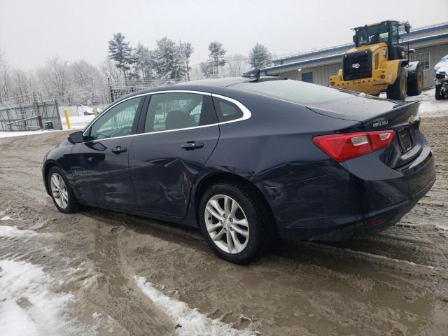 1G1ZE5ST7HF289506 - 2017 CHEVROLET MALIBU LT BLUE photo 2