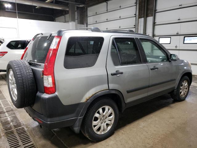 JHLRD78865C035262 - 2005 HONDA CR-V EX GRAY photo 3