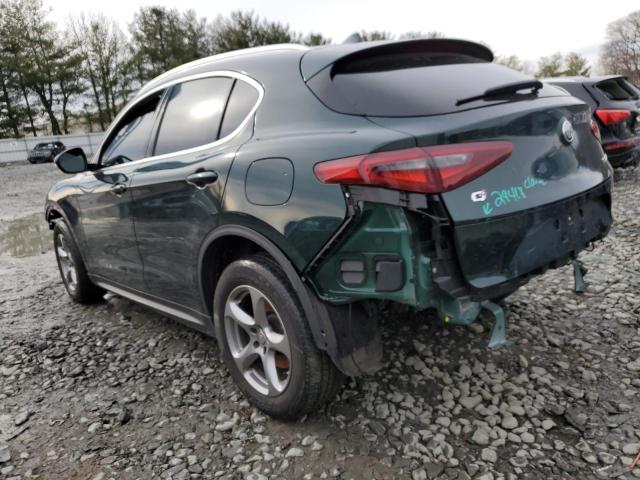 ZASPAKAN6M7D11390 - 2021 ALFA ROMEO STELVIO SPORT Grün Foto 2