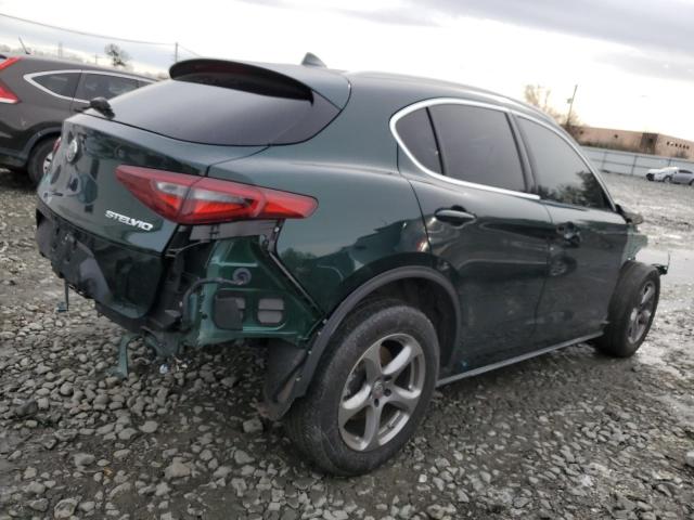 ZASPAKAN6M7D11390 - 2021 ALFA ROMEO STELVIO SPORT Grün Foto 3