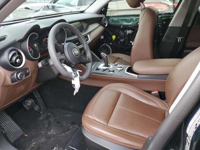 ZASPAKAN6M7D11390 - 2021 ALFA ROMEO STELVIO SPORT Grün Foto 7