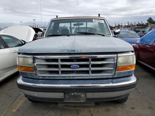 1FTEF14N6PLB06963 - 1993 FORD E-150 TEAL photo 5