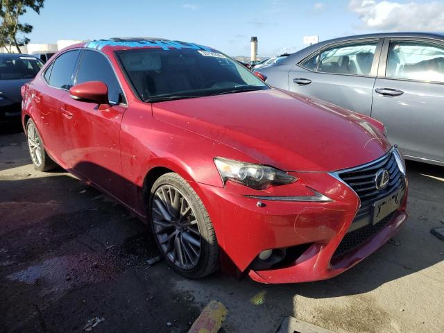 JTHCF1D2XE5006667 - 2014 LEXUS IS 250 RED photo 4