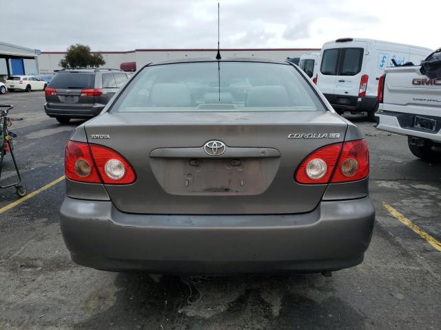 1NXBR30E46Z738778 - 2006 TOYOTA COROLLA CE GRAY photo 6