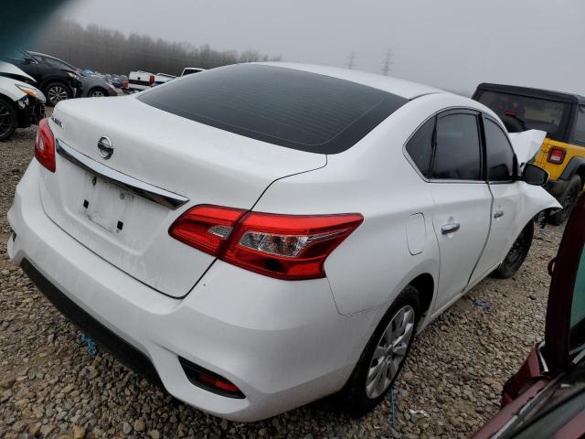 3N1AB7AP2KY283256 - 2019 NISSAN SENTRA S WHITE photo 3