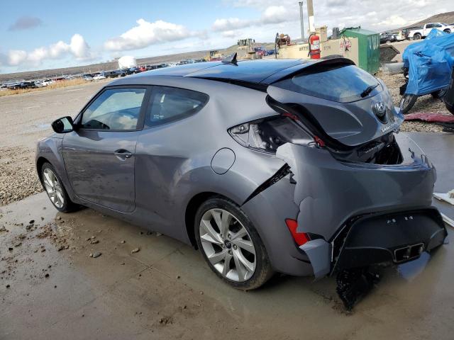 KMHTC6AD2GU264859 - 2016 HYUNDAI VELOSTER GRAY photo 2