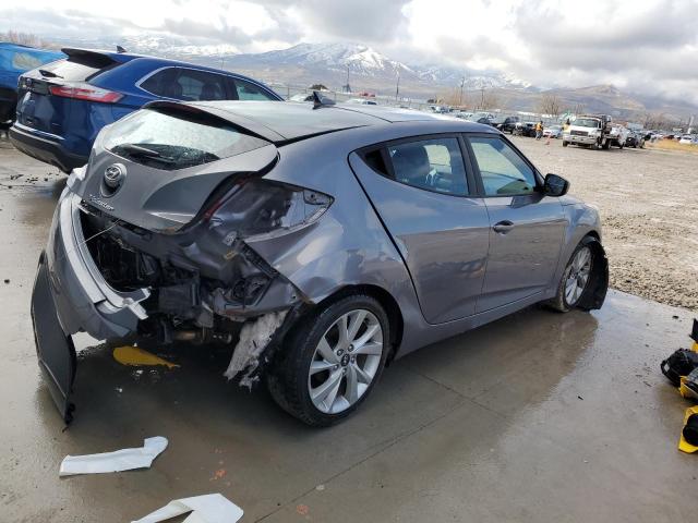 KMHTC6AD2GU264859 - 2016 HYUNDAI VELOSTER GRAY photo 3