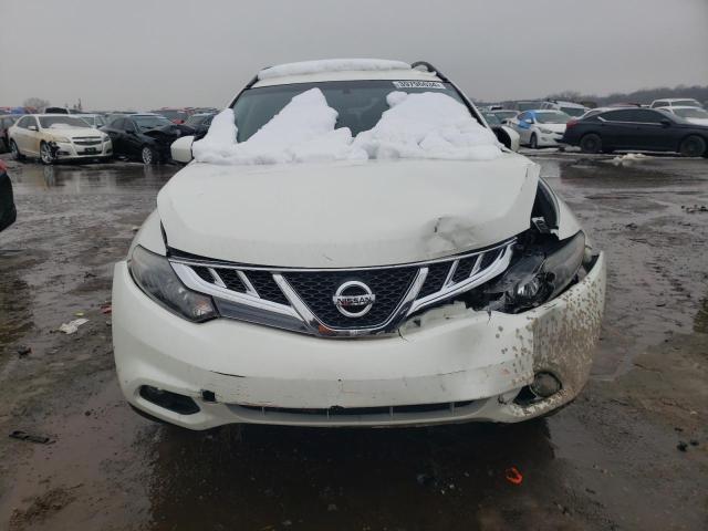 JN8AZ1MW1EW527925 - 2014 NISSAN MURANO S WHITE photo 5