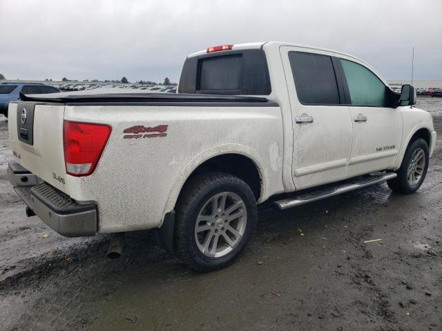 1N6AA0EC8CN301267 - 2012 NISSAN TITAN S WHITE photo 3