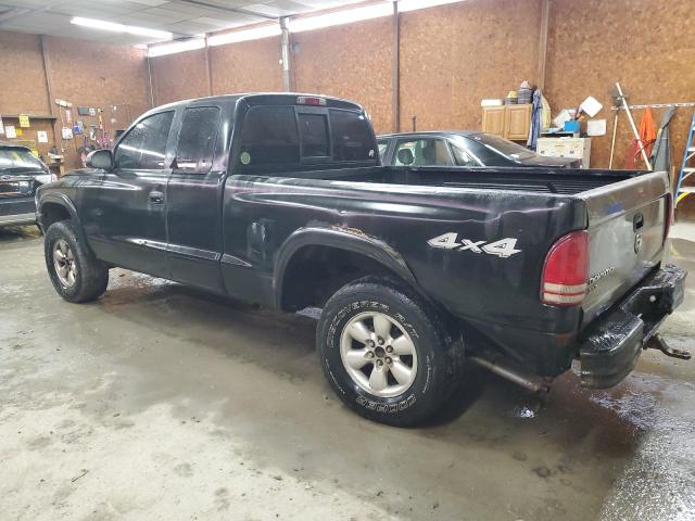 1D7HG42N33S296323 - 2003 DODGE DAKOTA SLT BLACK photo 2