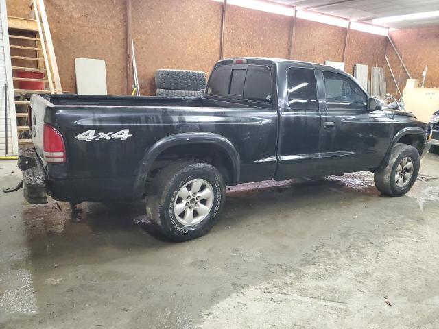 1D7HG42N33S296323 - 2003 DODGE DAKOTA SLT BLACK photo 3