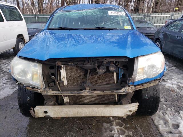 5TELU42N28Z470110 - 2008 TOYOTA TACOMA DOUBLE CAB BLUE photo 5