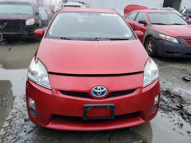 JTDKN3DU5A0005978 - 2010 TOYOTA PRIUS RED photo 5