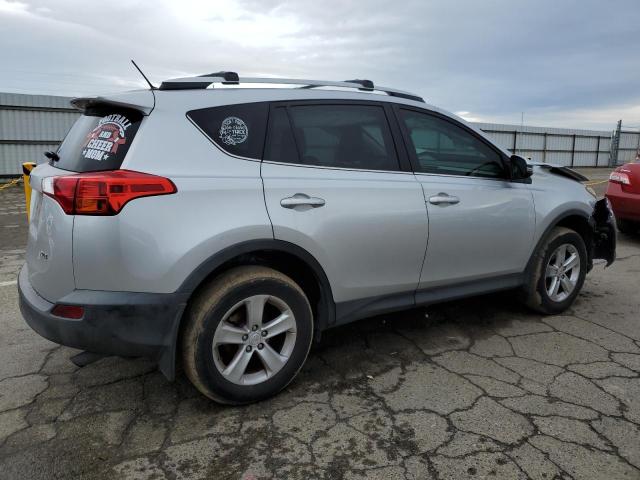 2T3WFREV5DW013250 - 2013 TOYOTA RAV4 XLE SILVER photo 3