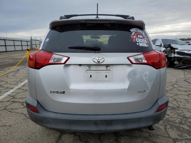 2T3WFREV5DW013250 - 2013 TOYOTA RAV4 XLE SILVER photo 6