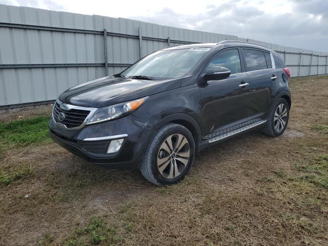 KNDPC3A21C7304232 - 2012 KIA SPORTAGE EX GRAY photo 1