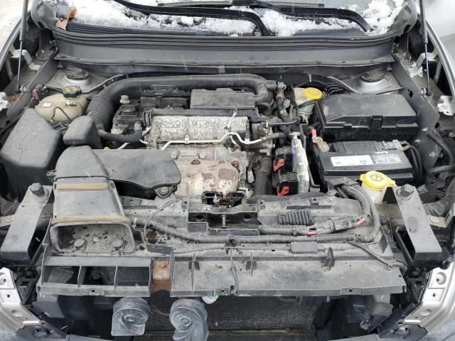 1C4PJMBB6EW109617 - 2014 JEEP CHEROKEE TRAILHAWK SILVER photo 12