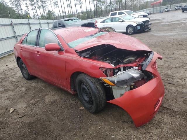 4T1BE46K47U106945 - 2007 TOYOTA CAMRY CE RED photo 4