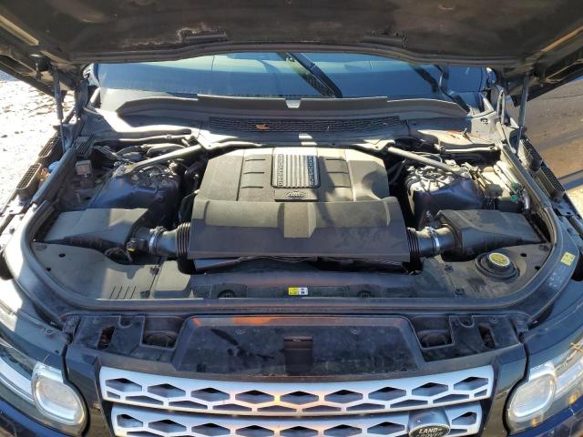 SALWR2VF6GA547179 - 2016 LAND ROVER RANGE ROVE HSE BLUE photo 12