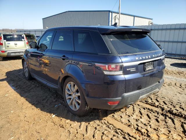 SALWR2VF6GA547179 - 2016 LAND ROVER RANGE ROVE HSE BLUE photo 2