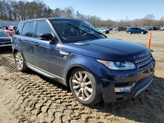 SALWR2VF6GA547179 - 2016 LAND ROVER RANGE ROVE HSE BLUE photo 4