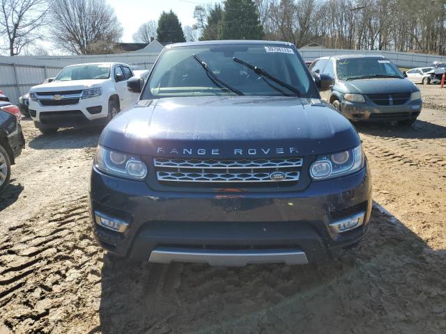SALWR2VF6GA547179 - 2016 LAND ROVER RANGE ROVE HSE BLUE photo 5