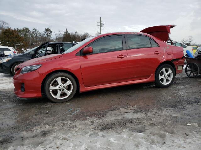 2T1BU4EE6DC114573 - 2013 TOYOTA COROLLA BASE RED photo 1