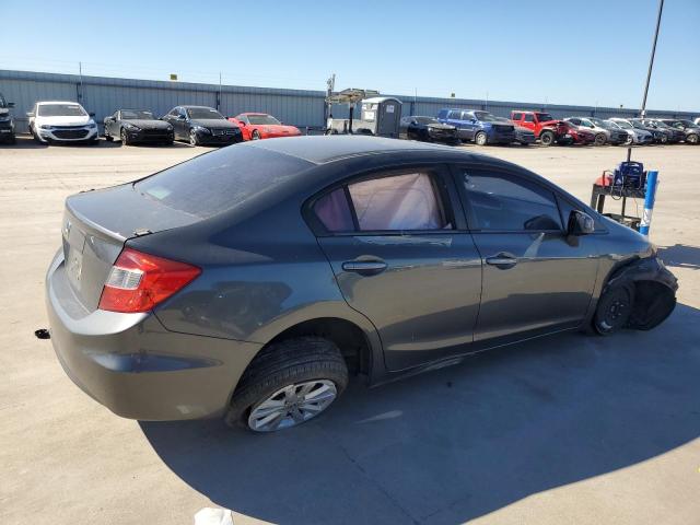 2HGFB2F89CH521216 - 2012 HONDA CIVIC EX GRAY photo 3