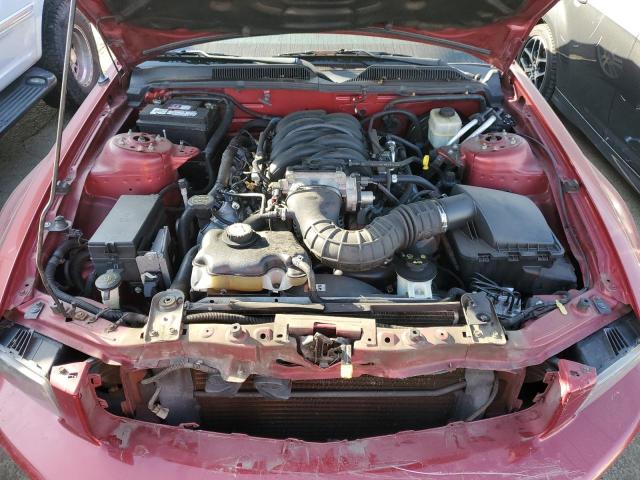 1ZVFT85H055198052 - 2005 FORD MUSTANG GT RED photo 11