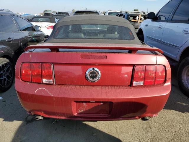 1ZVFT85H055198052 - 2005 FORD MUSTANG GT RED photo 6