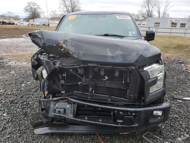 1FTEX1CP0FKE34948 - 2015 FORD F150 SUPER CAB BLACK photo 5