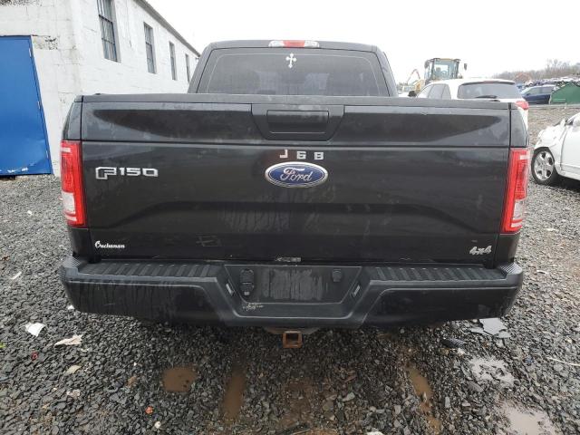 1FTEX1CP0FKE34948 - 2015 FORD F150 SUPER CAB BLACK photo 6