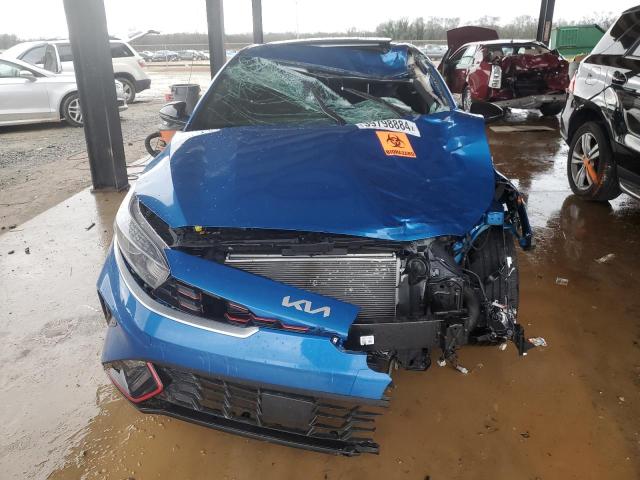 3KPF54AD8PE637983 - 2023 KIA FORTE GT LINE BLUE photo 5