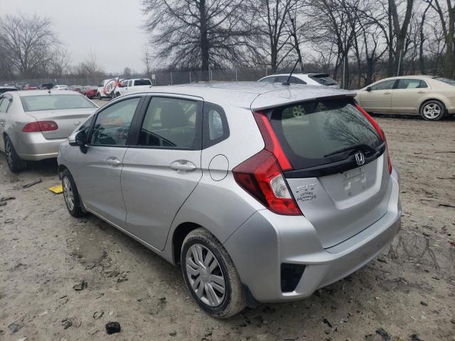 JHMGK5H52GS010709 - 2016 HONDA FIT LX SILVER photo 2