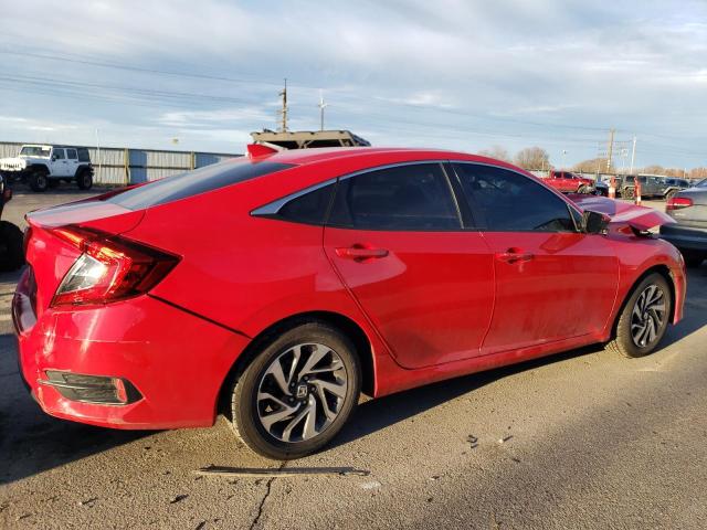 2HGFC2F76JH556894 - 2018 HONDA CIVIC EX RED photo 3