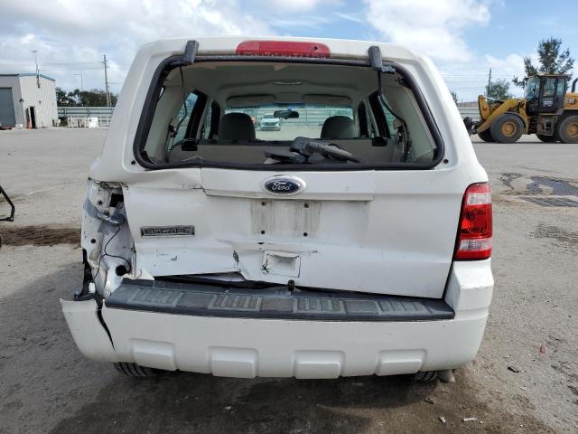 1FMCU0C71CKB25071 - 2012 FORD ESCAPE XLS WHITE photo 6