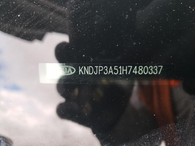 KNDJP3A51H7480337 - 2017 KIA SOUL + BLUE photo 14